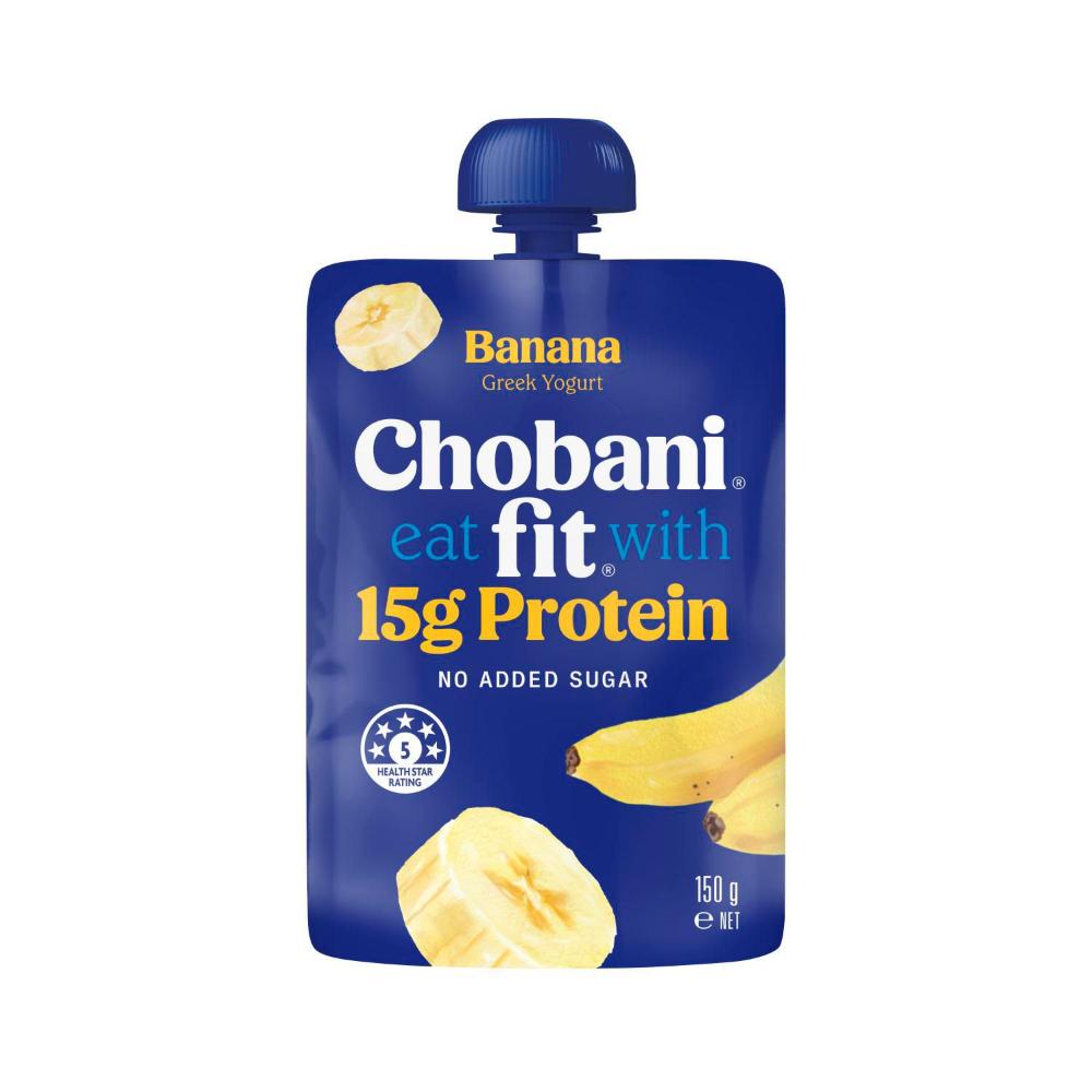 Chobani Fit High Protein Yogurt Pouch Banana | 150g