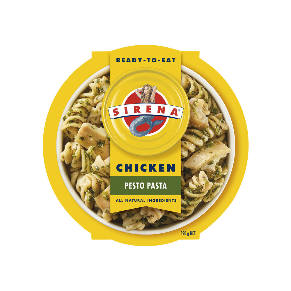 Sirena Ready To Eat Meal Chicken Pesto Pasta | 190 GRAM