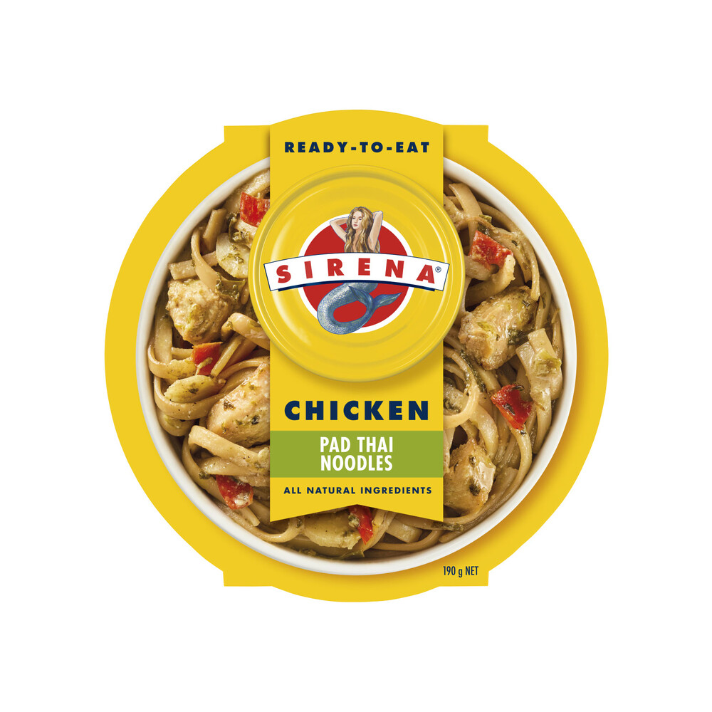 Sirena Ready To Eat Meal Chicken Pad Thai Noodles | 190 GRAM