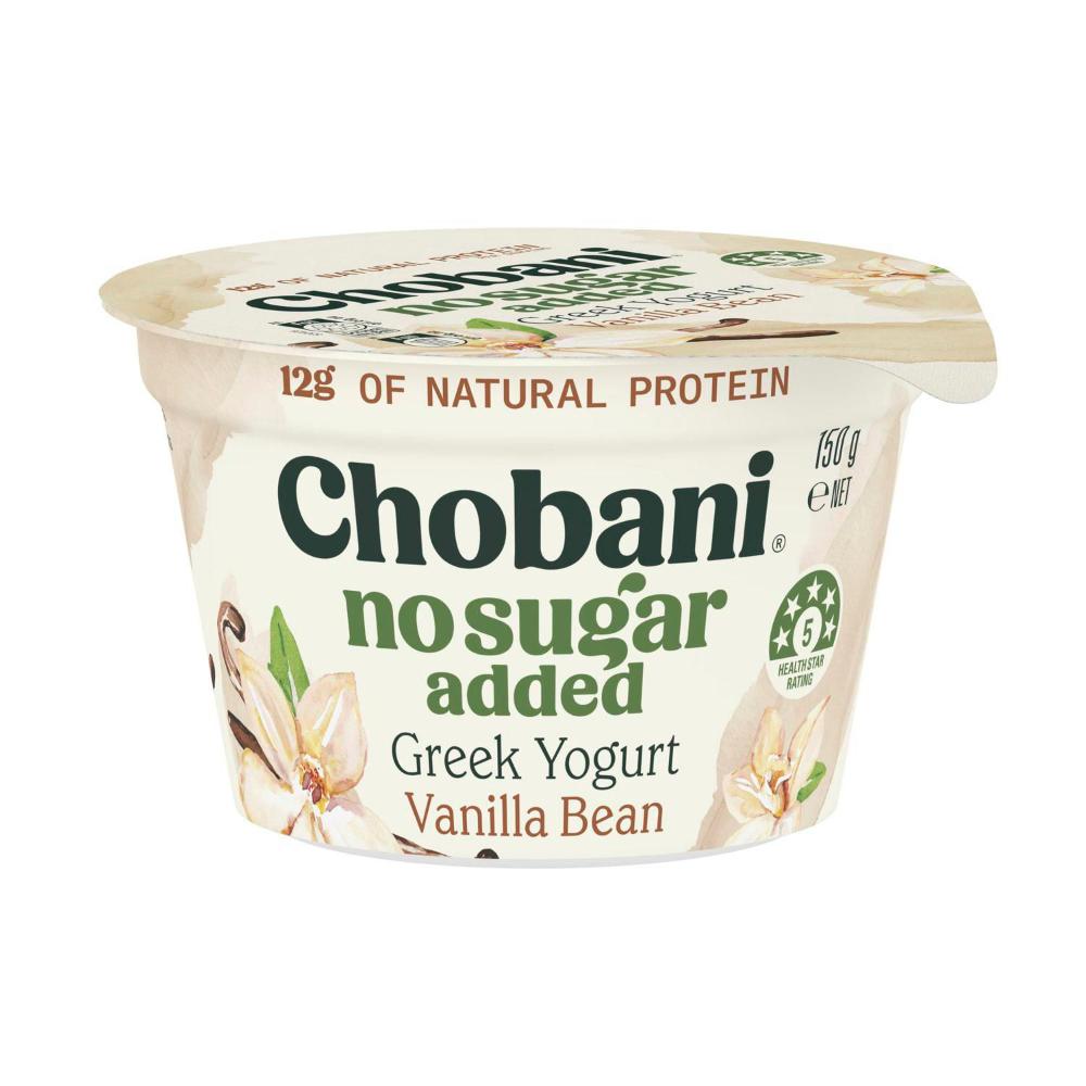 Chobani No Added Sugar Yogurt Vanilla | 150g