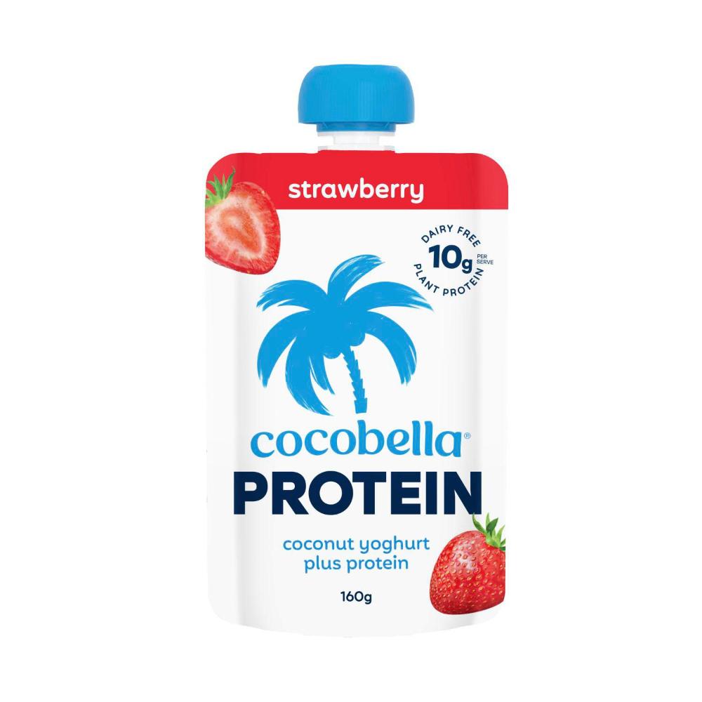 Cocobella Protein Coconut Yoghurt Pouch Strawberry | 160g