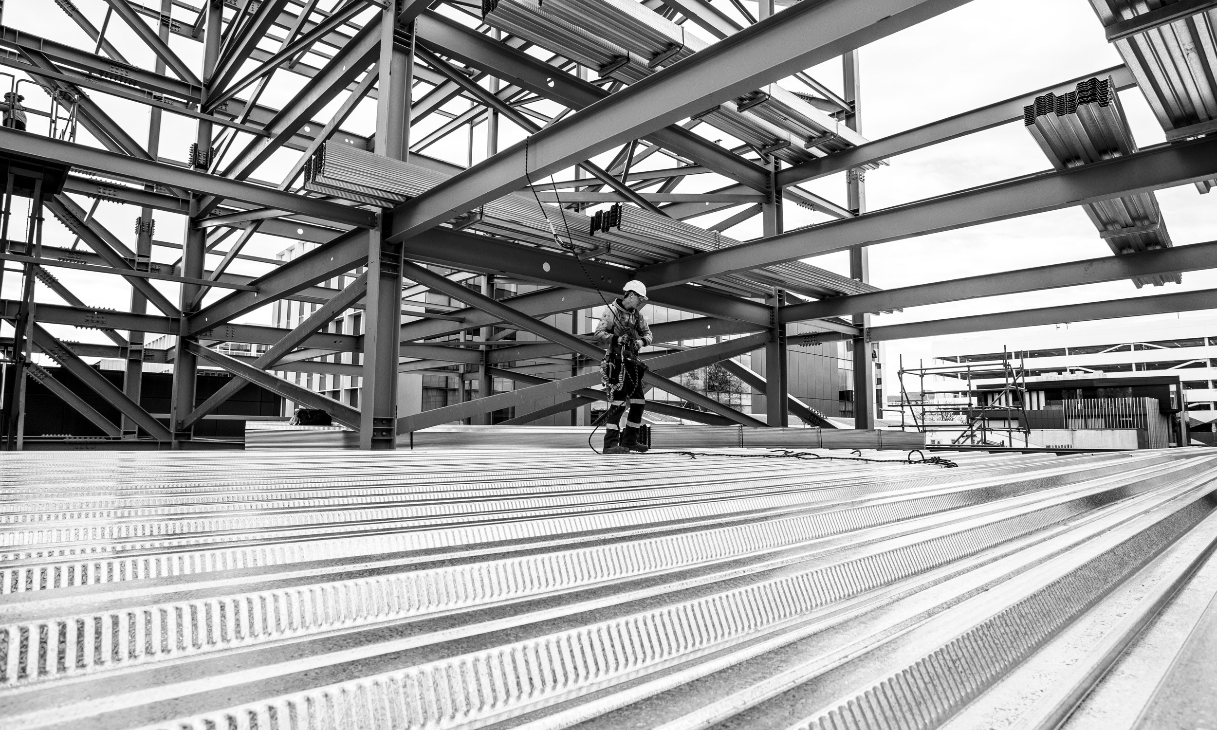 Flatdeck Steel Composite Flooring Concrete Slab Dimond Structural