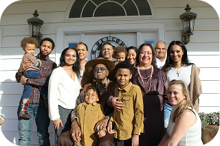 Large family portrait