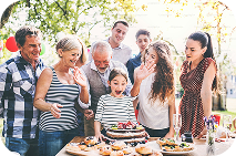 Extended family portrait