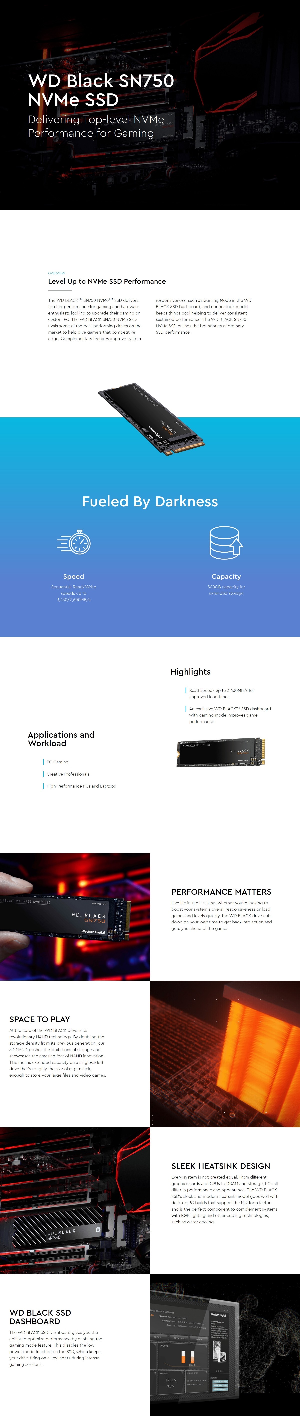 Wd Ssd 1tb Black Sn750 Wds100t3x M 2 Pcie Nvme Gaming Internal Solid State Drive Ebay