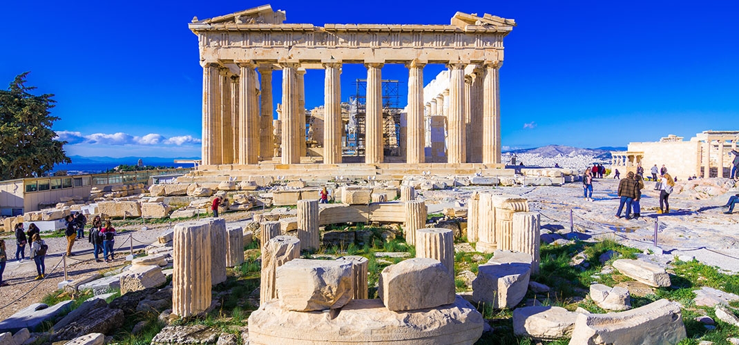 Athens, Santorini, Mykonos & Athens