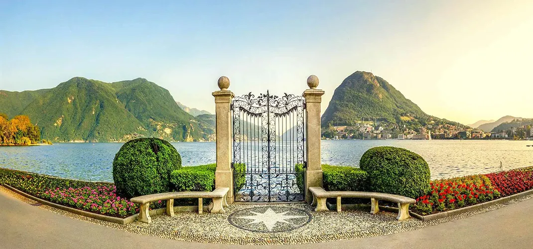 Landscapes of Switzerland from Milan