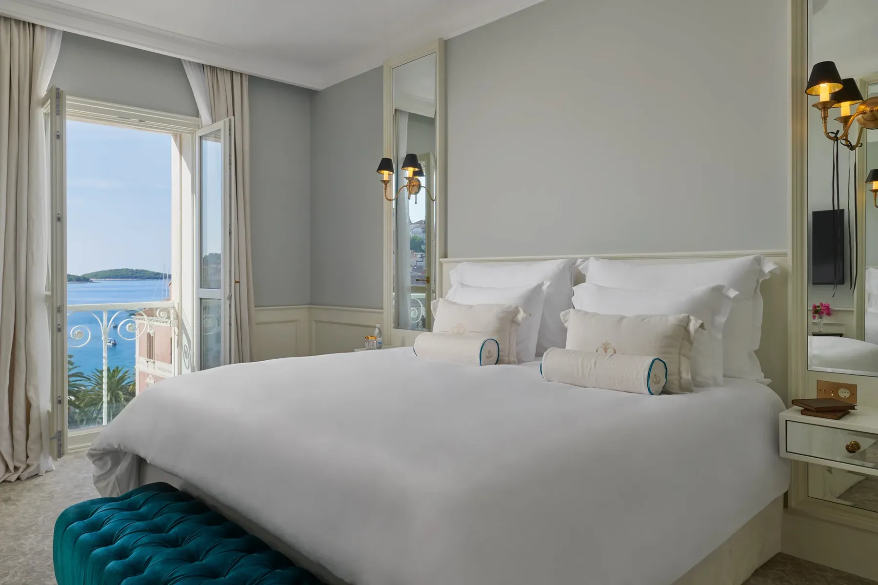 Palace Elisabeth, Hvar Heritage Hotel, Hvar, Croatia, Deluxe Suite Sea View