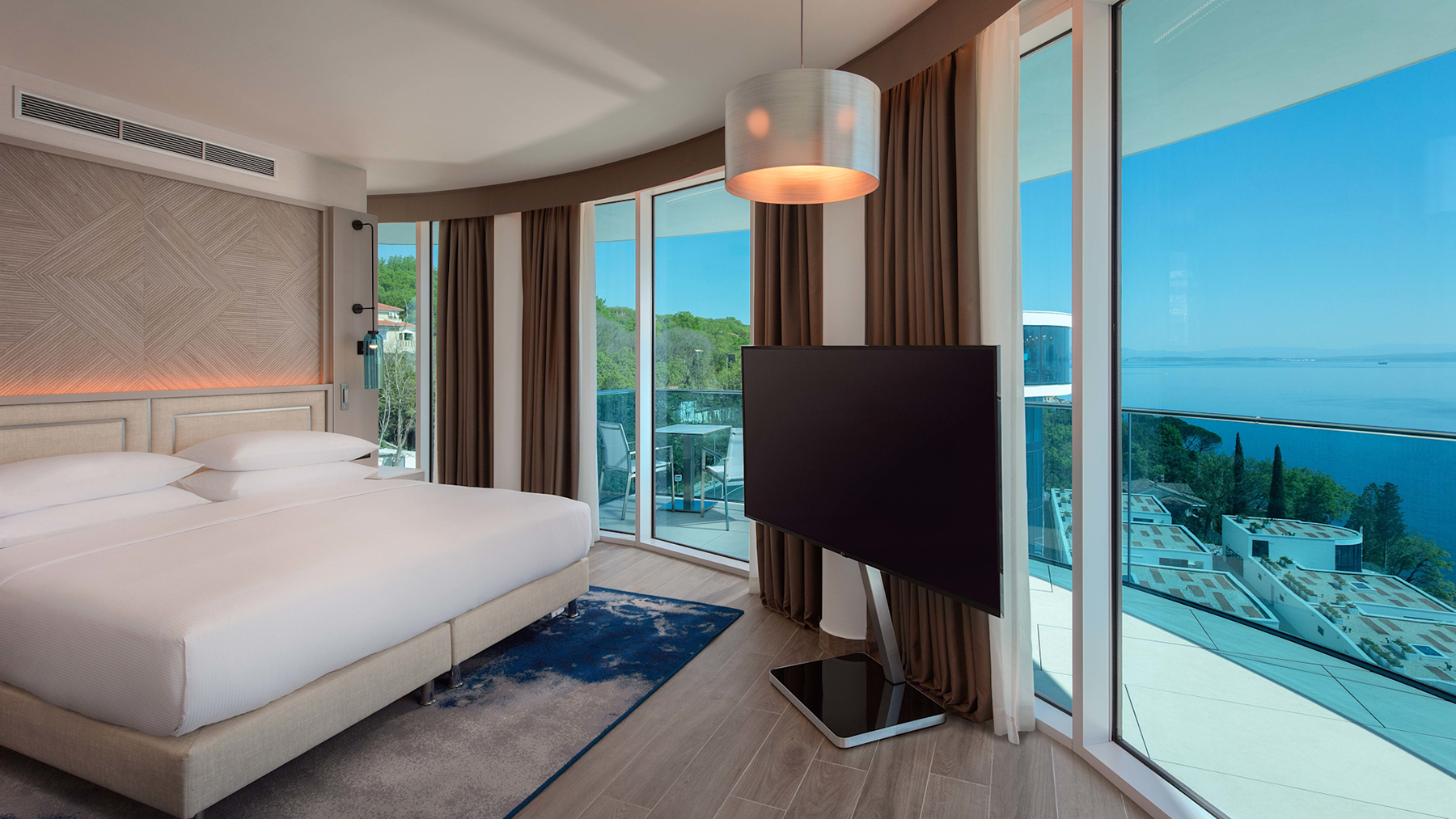Hilton Rijeka Costabella Beach Resort & Spa, Rijeka, Croatia, King Executive Room with Balcony