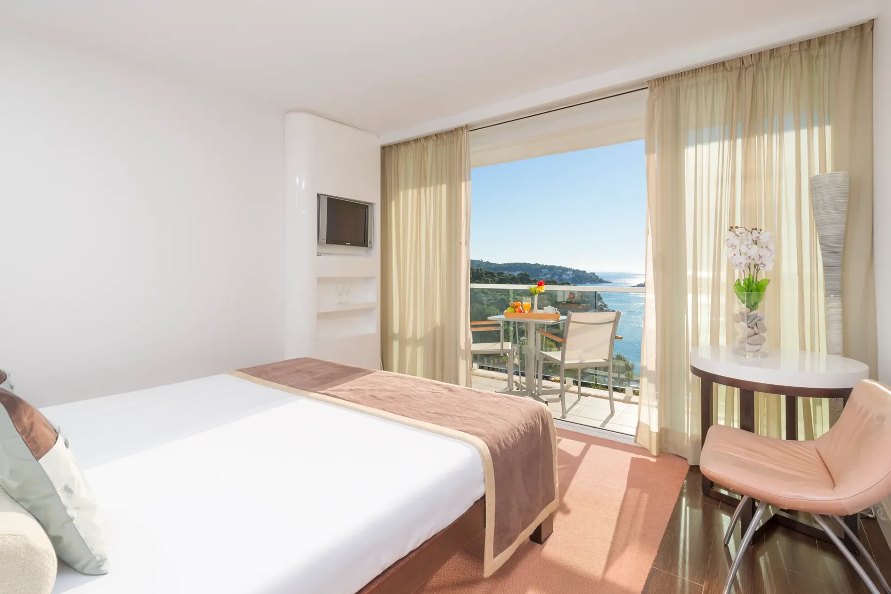 Amfora Hvar Grand Beach Resort, Hvar, Croatia, Superior Room with Balcony and Sea View