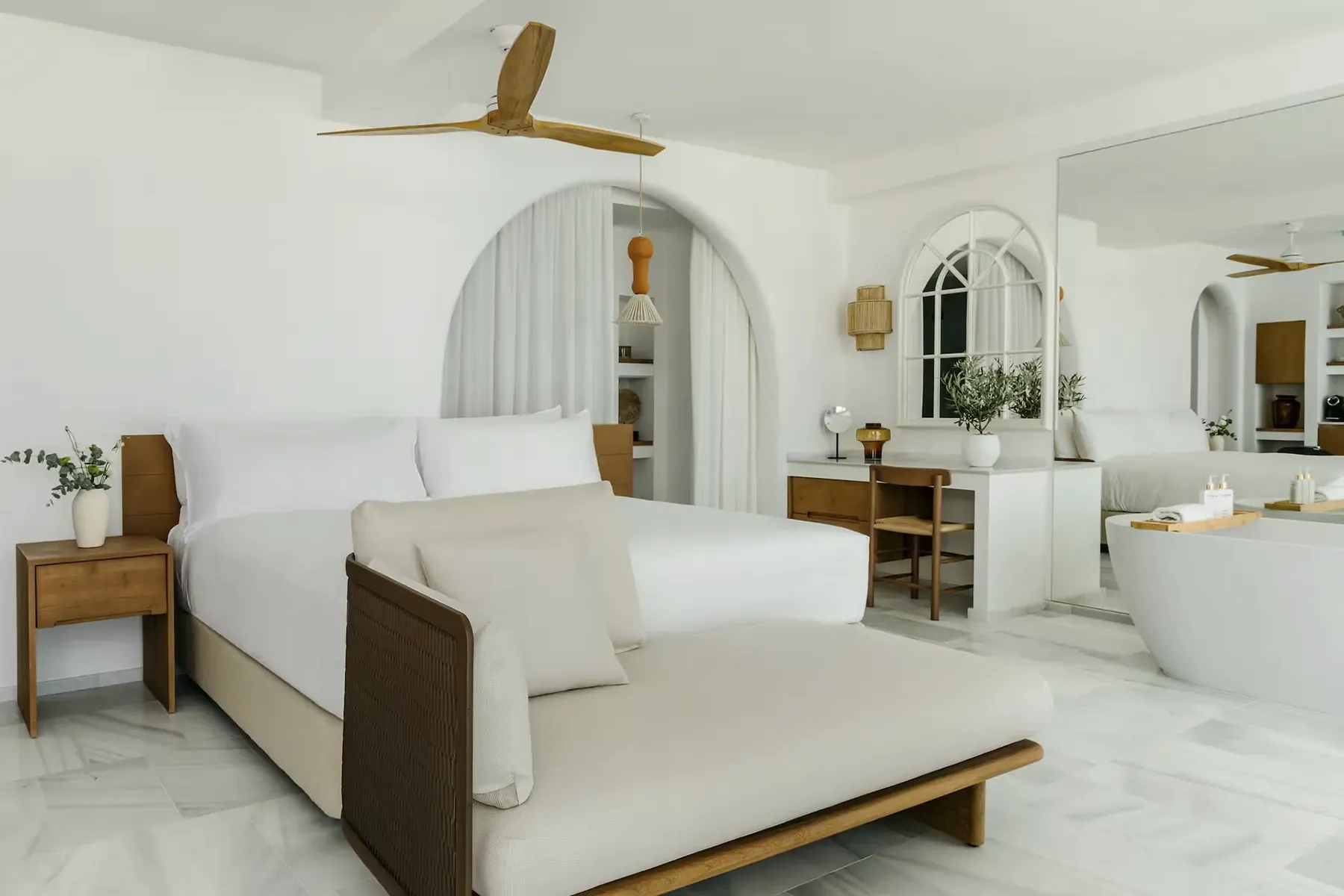 Villa Le Blanc, a Grand Meliá Hotel, Menorca, Spain, Junior Suite Sea View with Private Roof Terrace