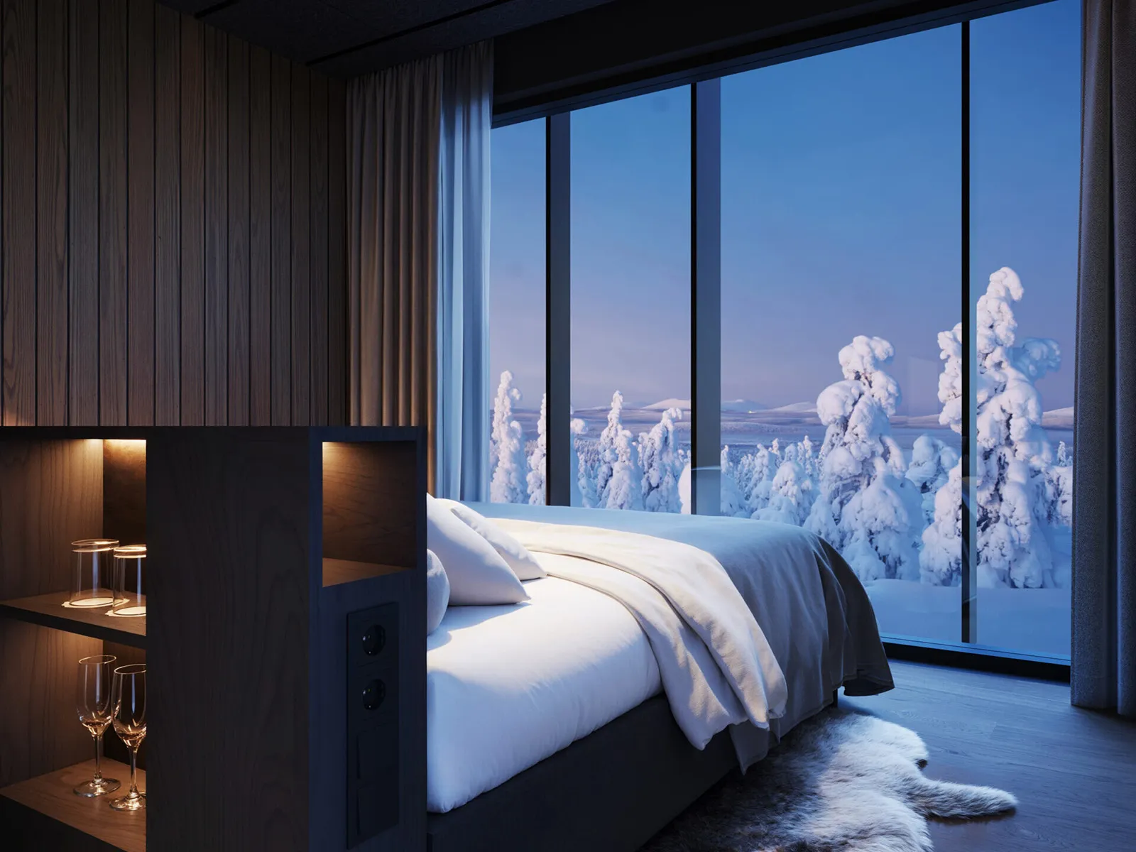 Arcora Boutique Hotel and Villas, Muonio, Junior Suite Kalle