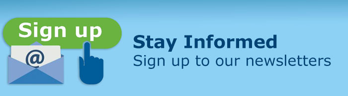 Sign up to our newsletters