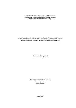 Item - Small reverberation chambers for radio frequency emission ...