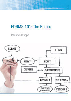 Item - EDRMS 101: the basics - Curtin University - Figshare