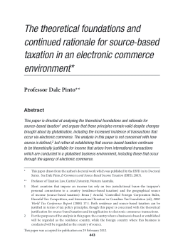 Item - The theoretical foundations and continued rationale for source ...