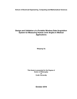 Item - Design and Validation of a Portable Wireless Data Acquisition ...
