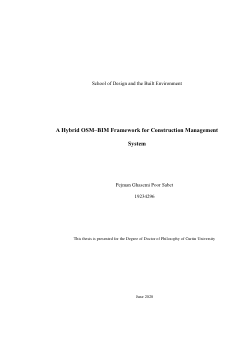 Item - A Hybrid OSM–BIM Framework for Construction Management System ...