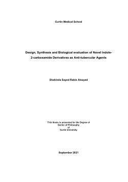 Item - Design, Synthesis and Biological Evaluation of Novel Indole-2 ...