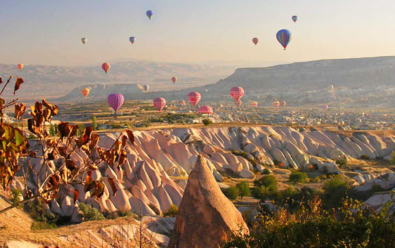 cappedocia-hot-air-balloons, turkey holidays