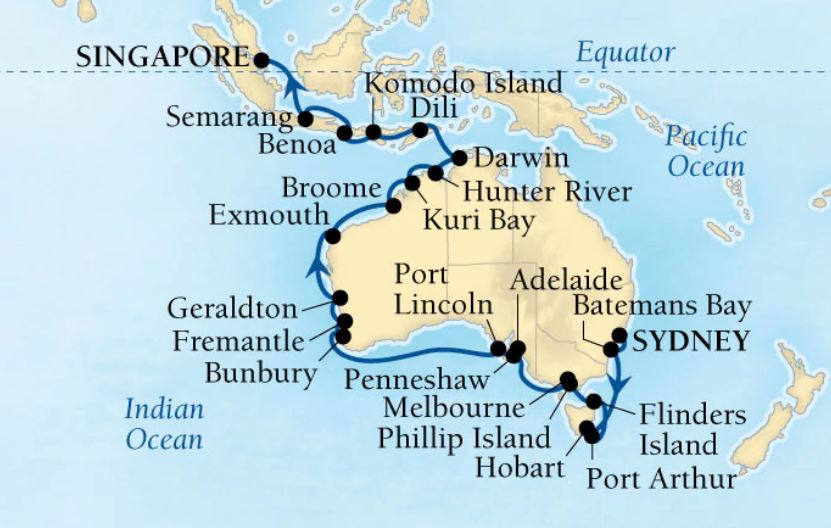 36-DAY HOLIDAY AUSTRALIAN EXPLORATION