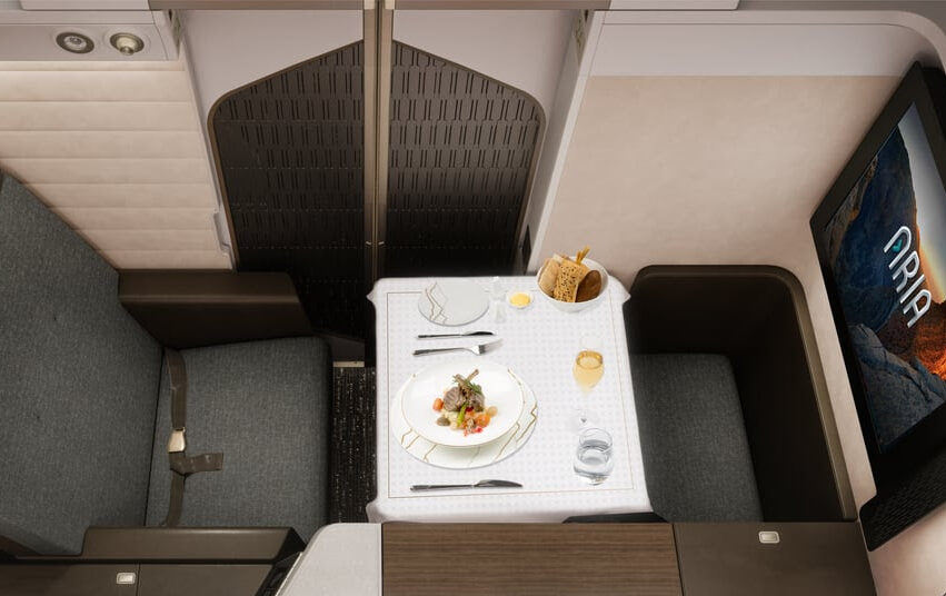 Oman Air business studio
