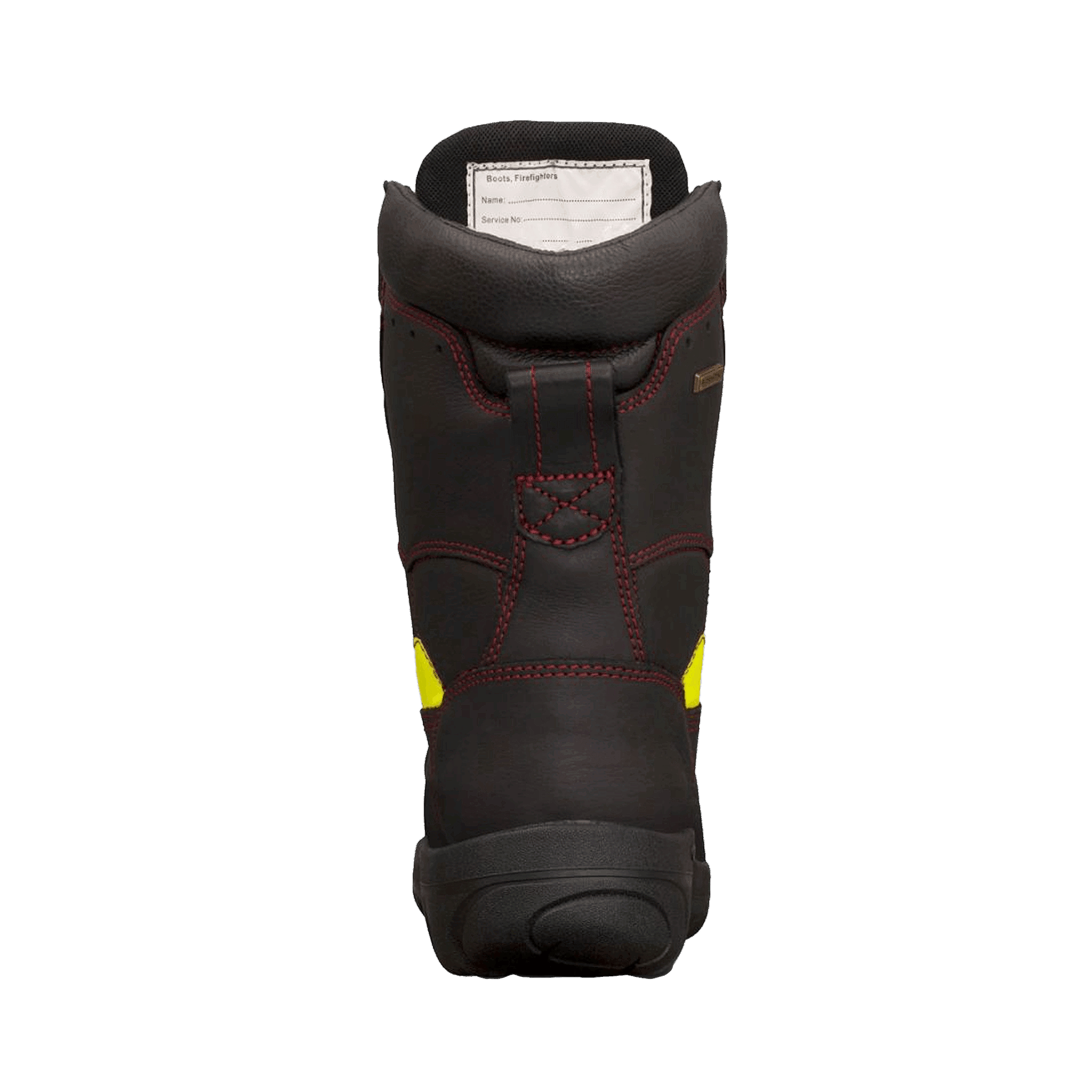 Frontline Oliver 230mm Zip Up Structural Firefighters Boot 66 495 back