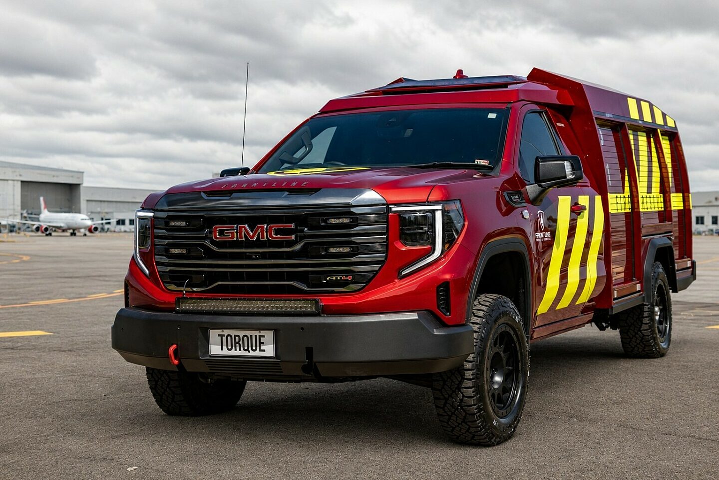 GMC in airport setting