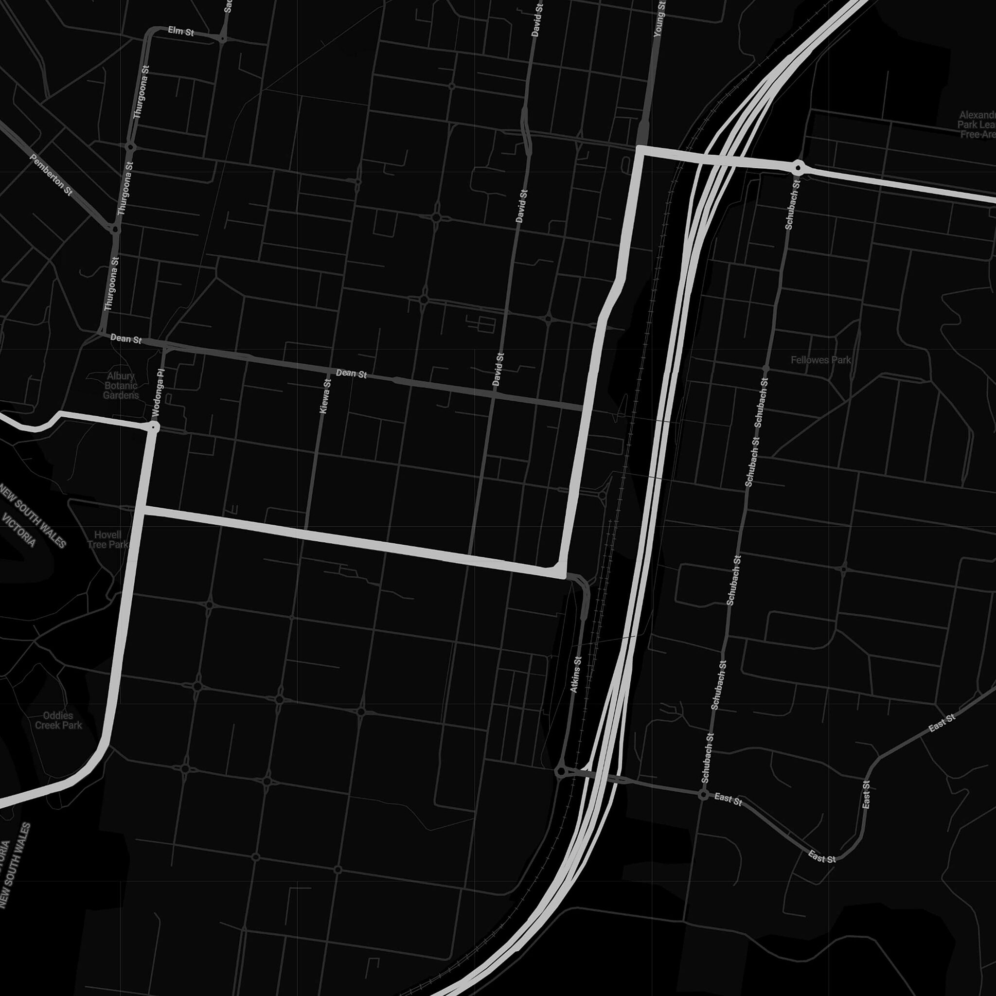 Frontline Maps Albury 1