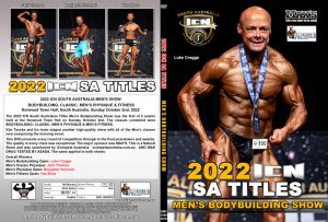 2022 ICN SA Titles Men's Bodybuilding Show DVD