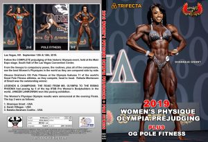 2019 Women's Physique Olympia Prejudging DVD