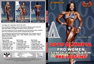 2019 Women's Olympia Pro Women Prejudging DVD