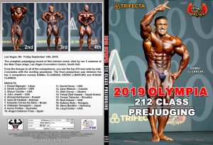 2019 Olympia 212 Class - Prejudging DVD