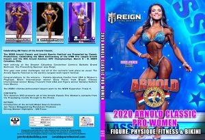 2020 Arnold Classic Pro Women DVD
