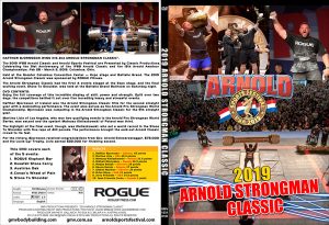 2019 Arnold Strongman Classic DVD