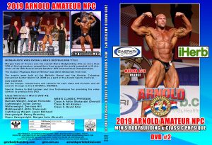 2019 Arnold Amateur NPC Bodybuilding & Classic Men's DVD #2