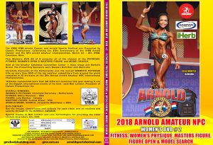 2018 Arnold Amateur NPC Women's DVD # 2 Figure, Fitness Etc DVD