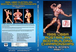 1986 UBBA Australian Bodybuilding Championships: Prejudging