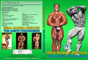 1994 NABBA Britain: Men's Prejudging