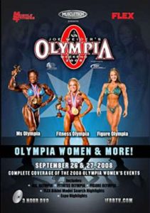 2008 Olympia Women - Fitness, Figure & Ms. Olympia (DVD)