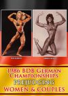 1986 BDB German Championships: Prejudging Women & Couples