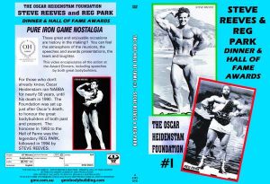 Reg Park and Steve Reeves OHF Dinner DVD