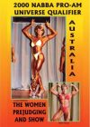 2000 NABBA Australasia - Women DVD