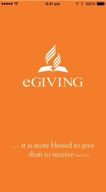 eGiving App