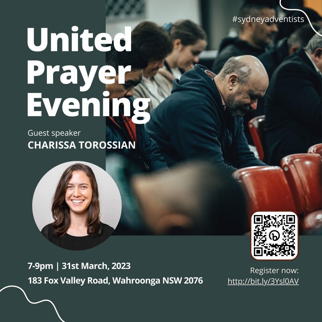 Sydney United Prayer Evening March 2023