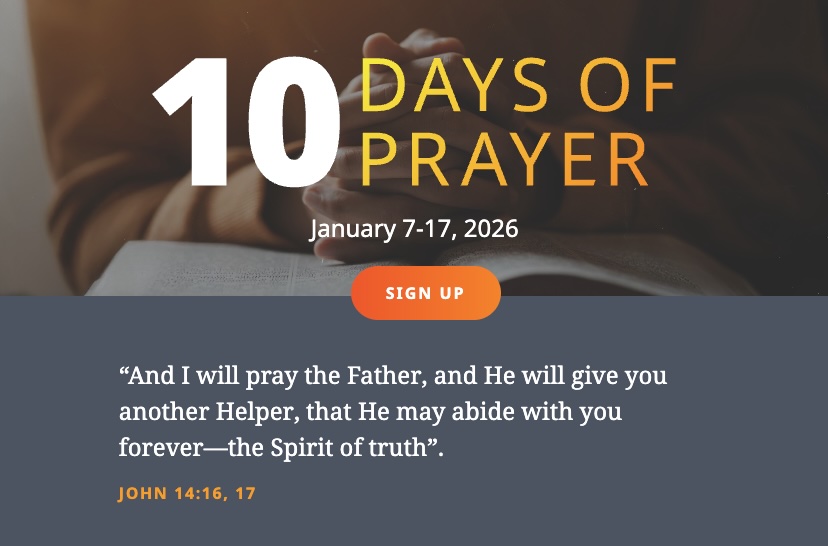 Adventist 10 Days of Prayer January 2026