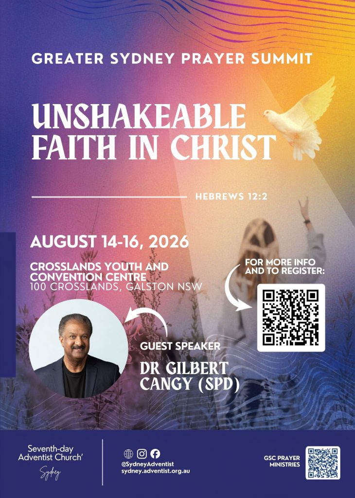 Greater Sydney Conference - Prayer Summit 2026 - flyer