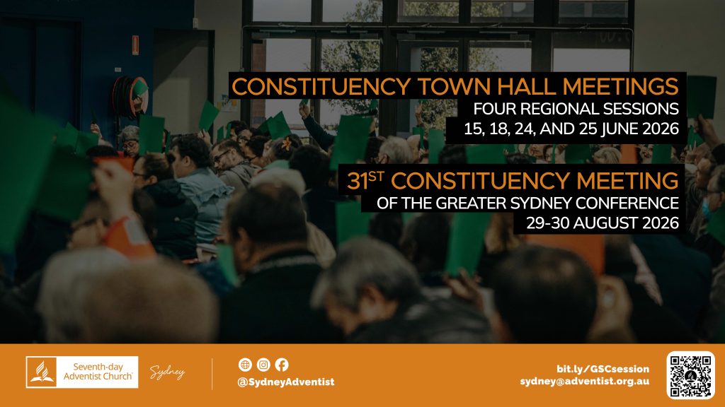 Greater Sydney Conference (GSC) of the Seventh-day Adventist Church 31st Constituency Session Hi Res Graphic