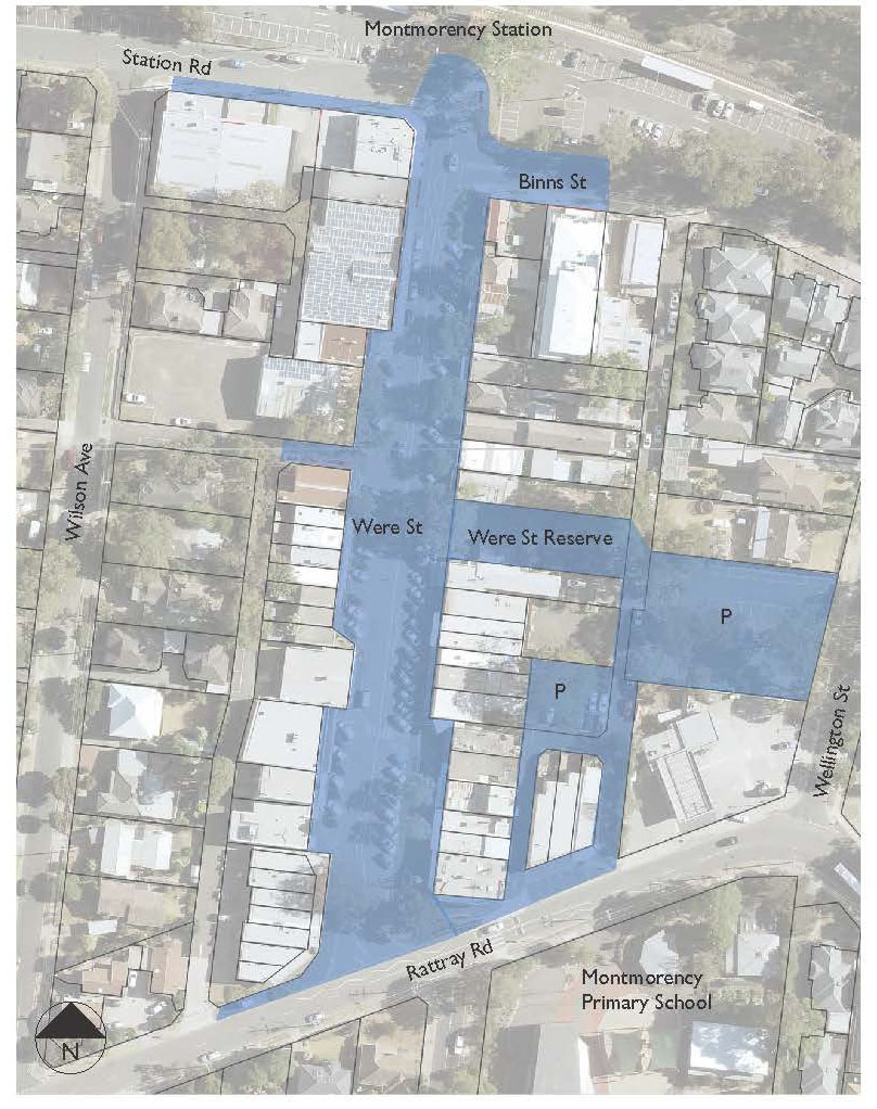 Scope of streetscape work