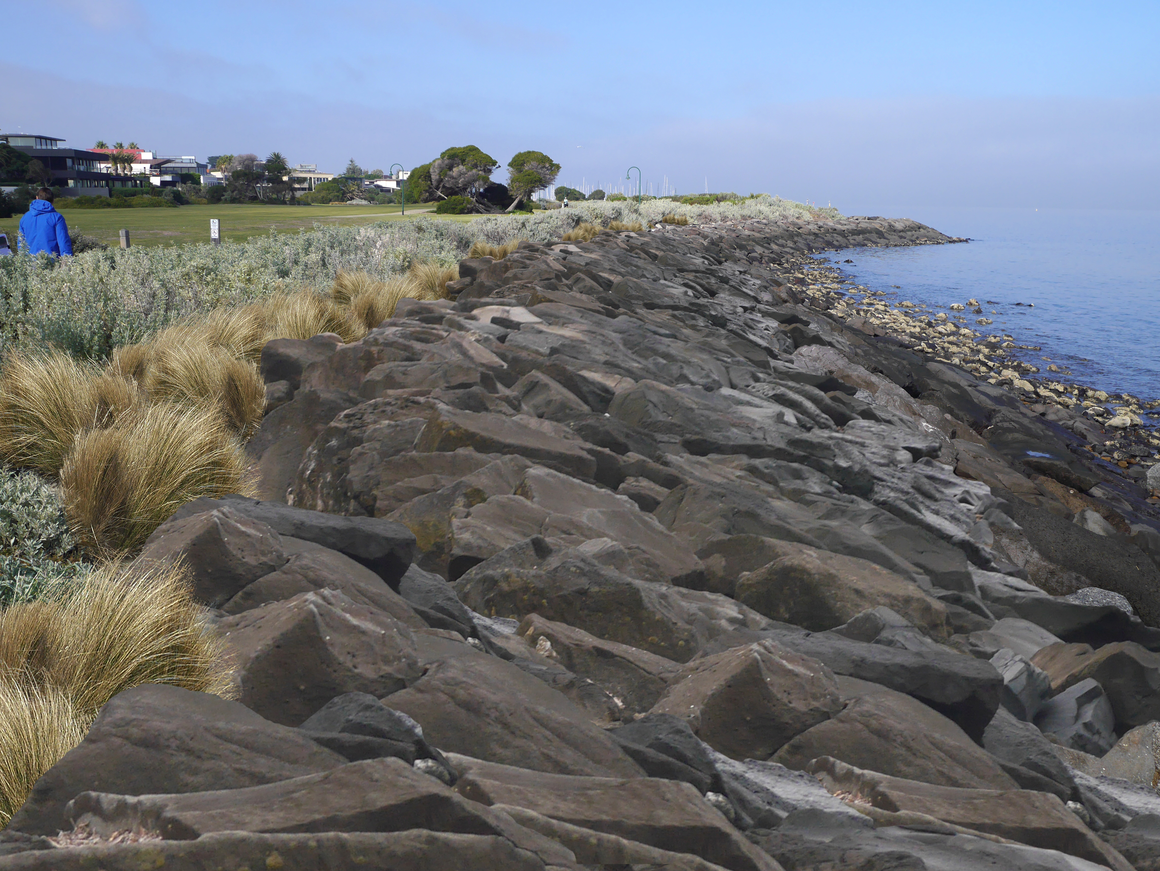 North Road Foreshore Seawall - After